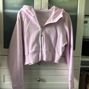 Pink cropped scuba